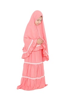 إلانيسا  فستان صلاة للبنات اللون التفاحي  - Image 5