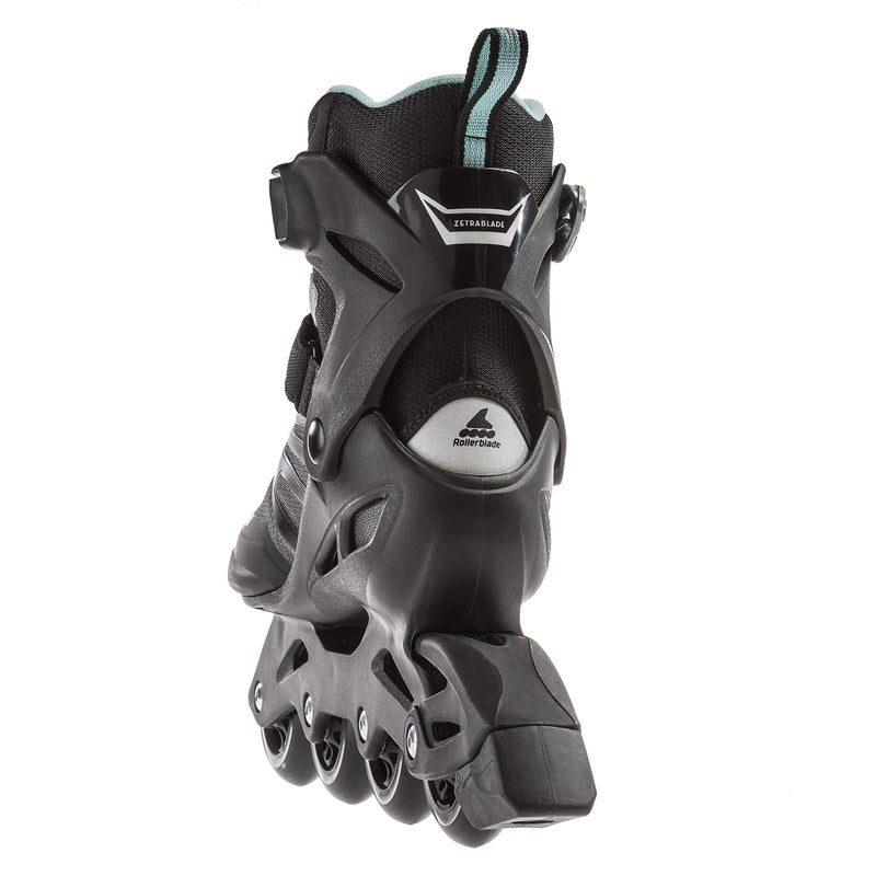 ROLLERBLADE زلاجات رولر بليد زترابليد للنساء البالغات للياقة البدنية، أسود/أزرق فاتح، مقاس 10 للنساء في الولايات المتحدة - Image 3