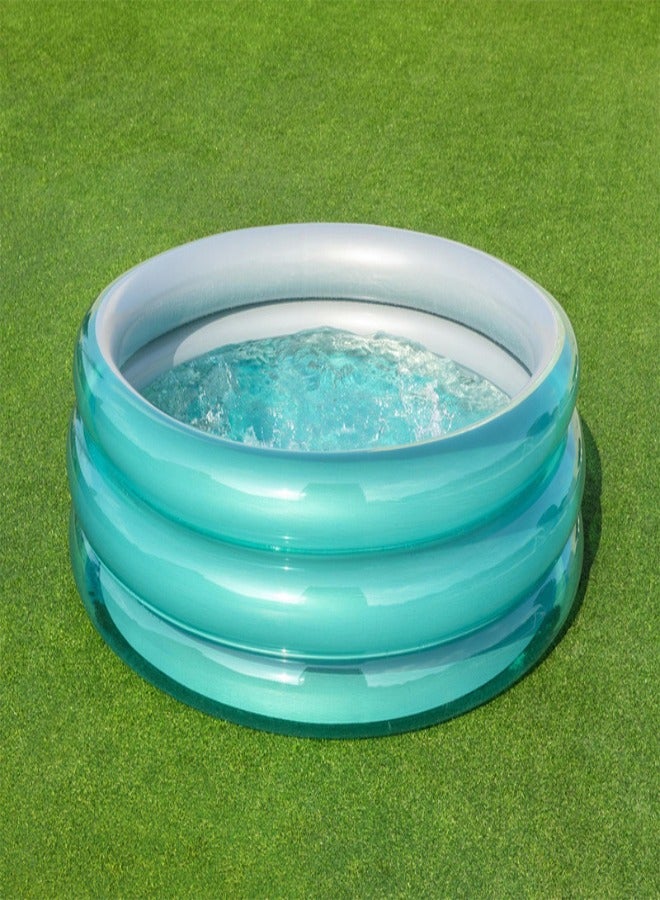 بست واي بيست واي حوض سباحة كبير ميتاليك 3 حلقات 201X53 سم -26-51043 - Image 4