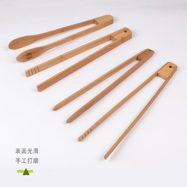 Food Clips, Large Cake Clips, Barbecue Steamed Buns, Bamboo Clips, Non-, Timeless Bamboo Sesame Cake Clips, Bamboo Clips - Image 2
