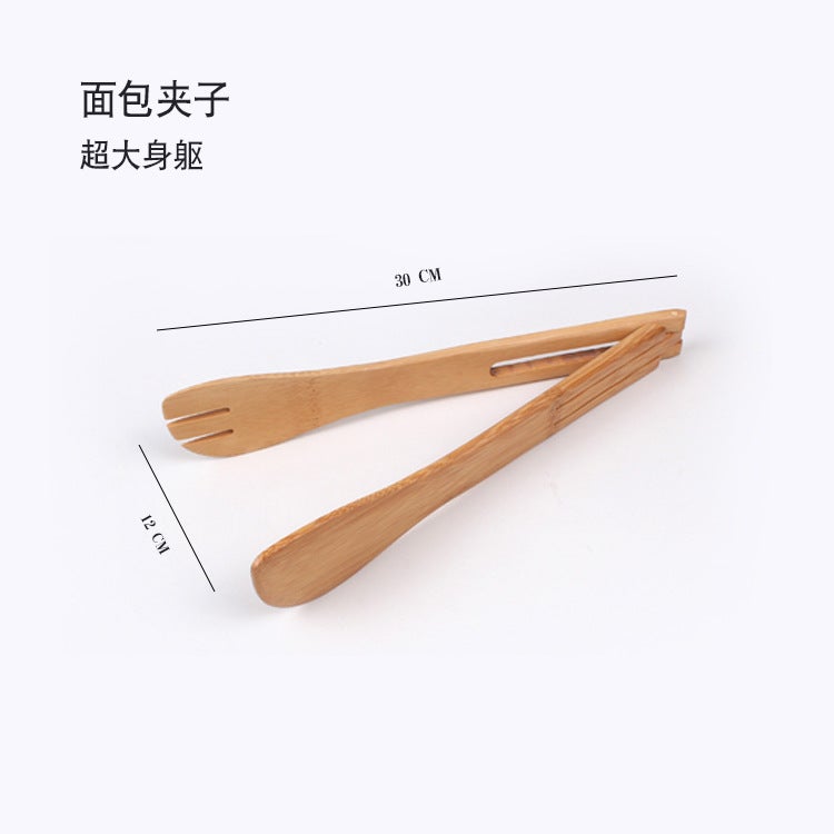 Food Clips, Large Cake Clips, Barbecue Steamed Buns, Bamboo Clips, Non-, Timeless Bamboo Sesame Cake Clips, Bamboo Clips - Image 1