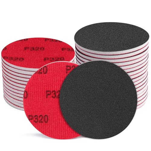 Shineboc 18Pcs 5 Inch Hook and Loop Sanding Sponge Discs 320 Grit Wet Dry Sanding Pads, Foam Sandpaper for Random Orbital Sander, Curved Surface Large-Area Sanding Polishing for Metal Wood Automotive - Image 1