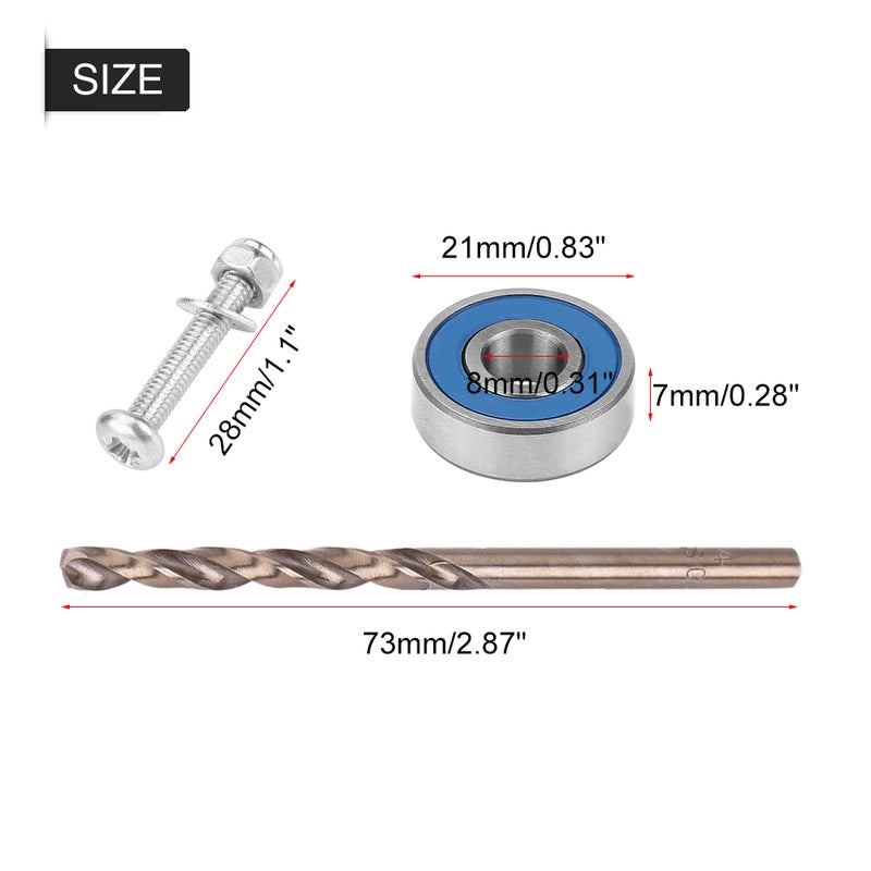 5pcs Windshield Windscreen Wiper Arm Repair Bearing Fix Kit for Renault Grand Scenic 2 II - Image 5