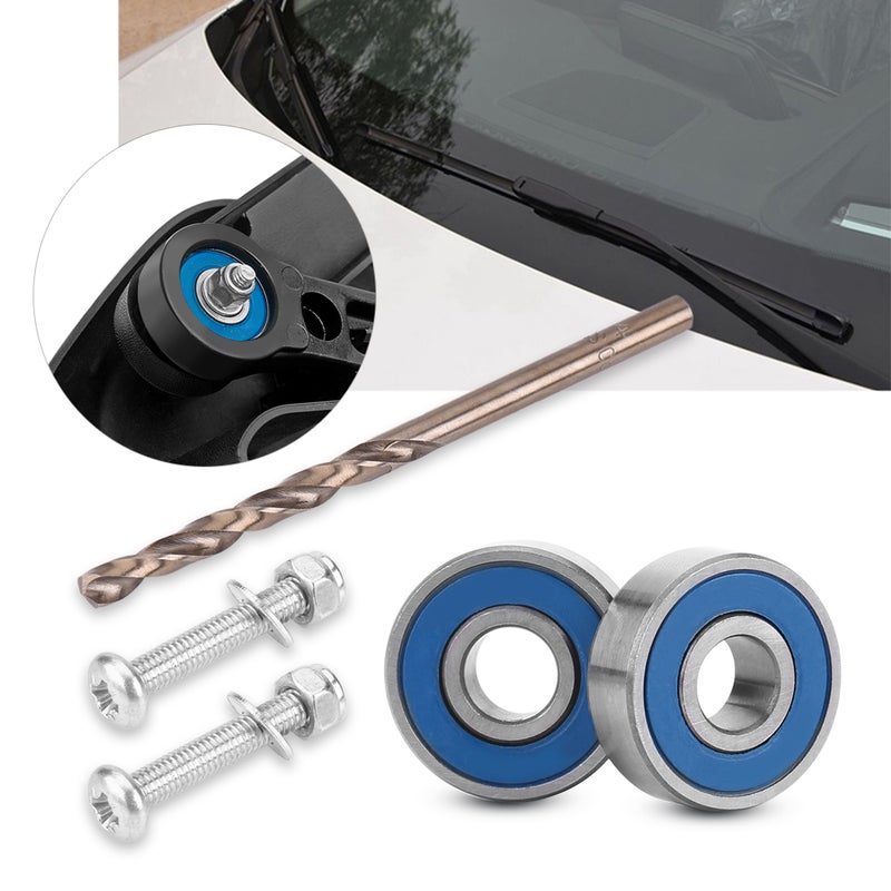 5pcs Windshield Windscreen Wiper Arm Repair Bearing Fix Kit for Renault Grand Scenic 2 II - Image 4