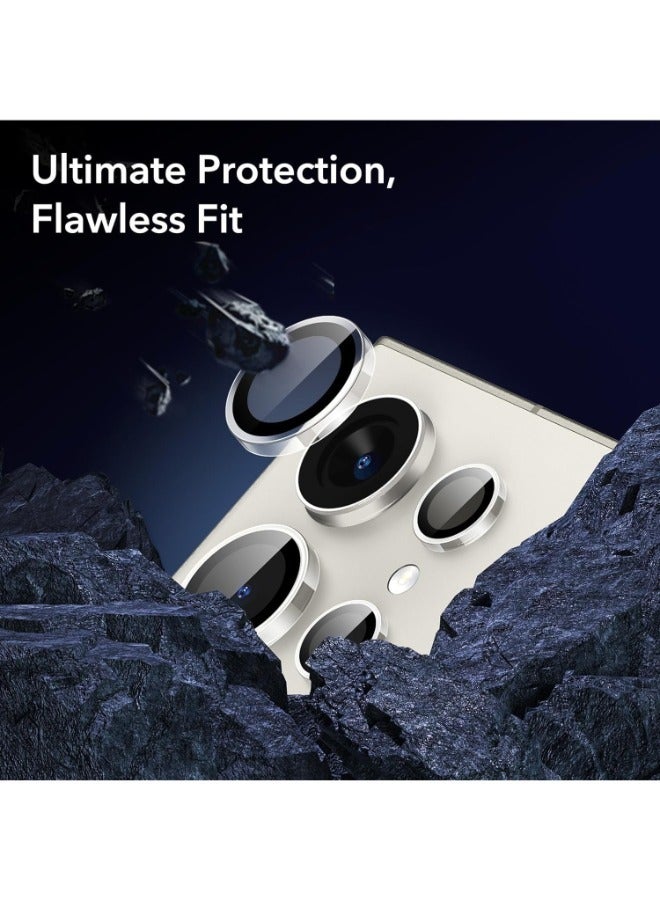 general Camera Lens Protector for Samsung Galaxy S23 Ultra (Clear) Single Ring Cover 9H Tempered Glass HD 1 Set - Clear - Image 2
