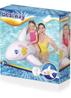 Bestway Bestway Assorted Inflatable Whale Ride-on, Multi-Colour, 62 x 37 in  - Image 4