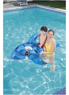 Bestway Bestway Assorted Inflatable Whale Ride-on, Multi-Colour, 62 x 37 in  - Image 2