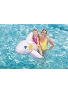Bestway Bestway Assorted Inflatable Whale Ride-on, Multi-Colour, 62 x 37 in  - Image 3