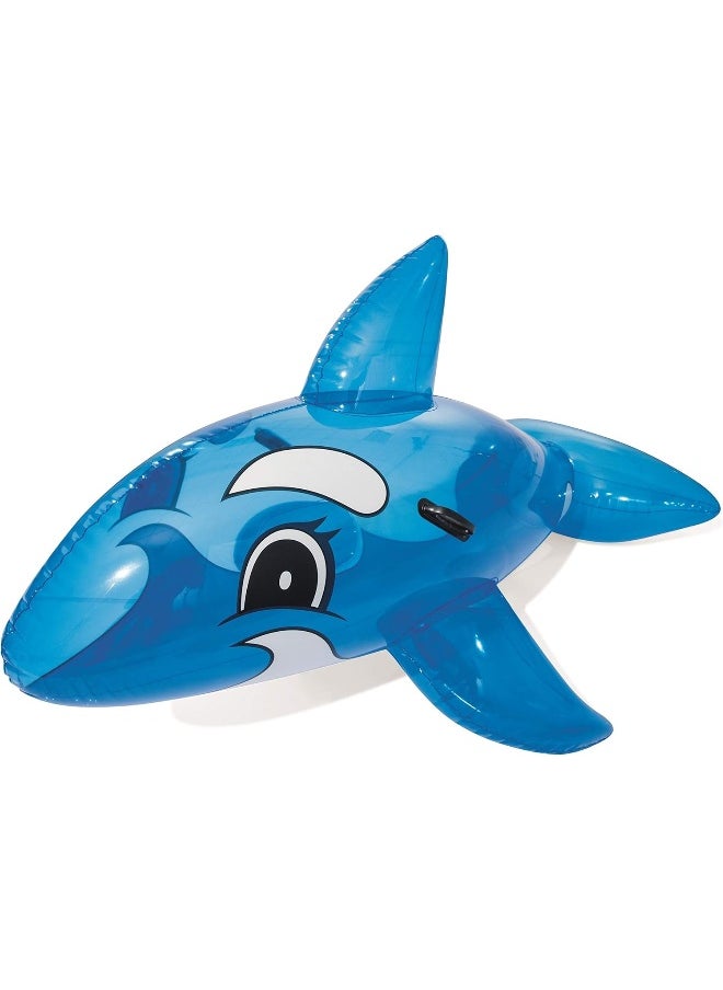 Bestway - Bestway Assorted Inflatable Whale Ride-on, Multi-Colour, 62 x 37 in - Image 1