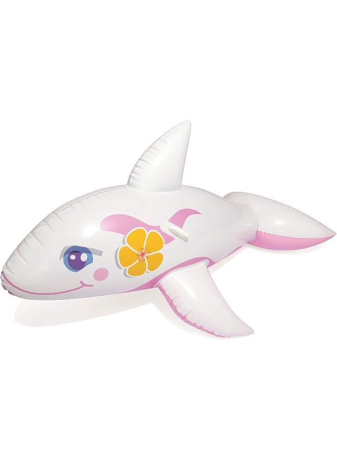 Bestway - Bestway Assorted Inflatable Whale Ride-on, Multi-Colour, 62 x 37 in - Image 1