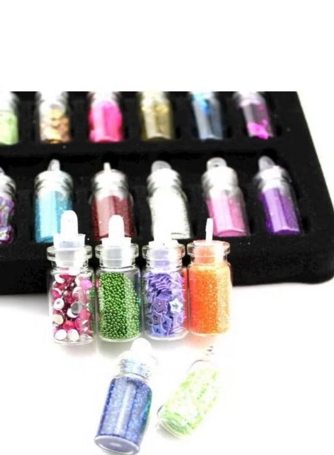 48-Piece Glitter Powder DIY Nail Set - Image 2