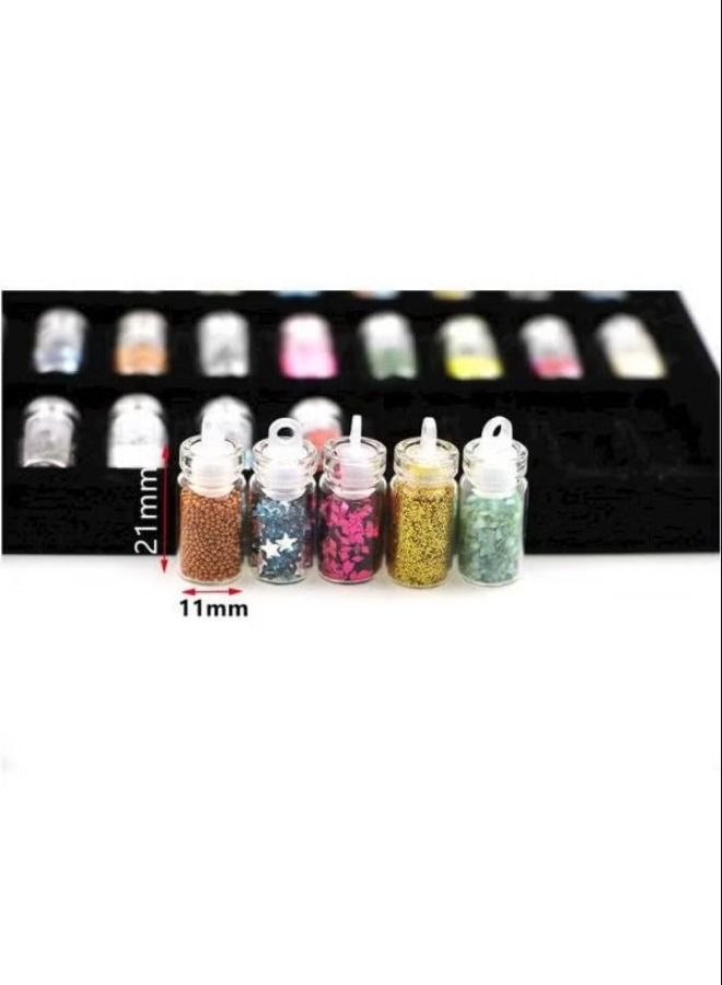48-Piece Glitter Powder DIY Nail Set - Image 4