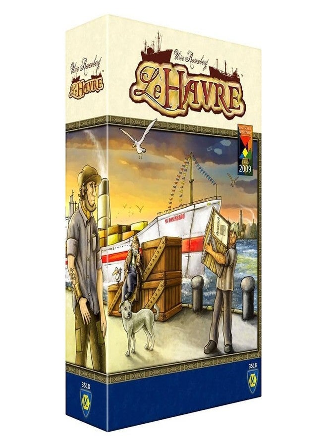 Lookout Le Havre Board Game | European City Building Strategy Game | Resource Management for Adults and Kids | Ages 12+ | 1-5 Players | Average Playtime 30-150 Minutes | Made by Lookout Games - Image 1