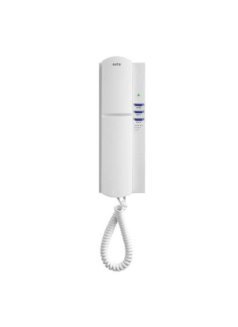 Auta 700305 Compact 4 Wires Analog Intercom Handset, 3 Buttons