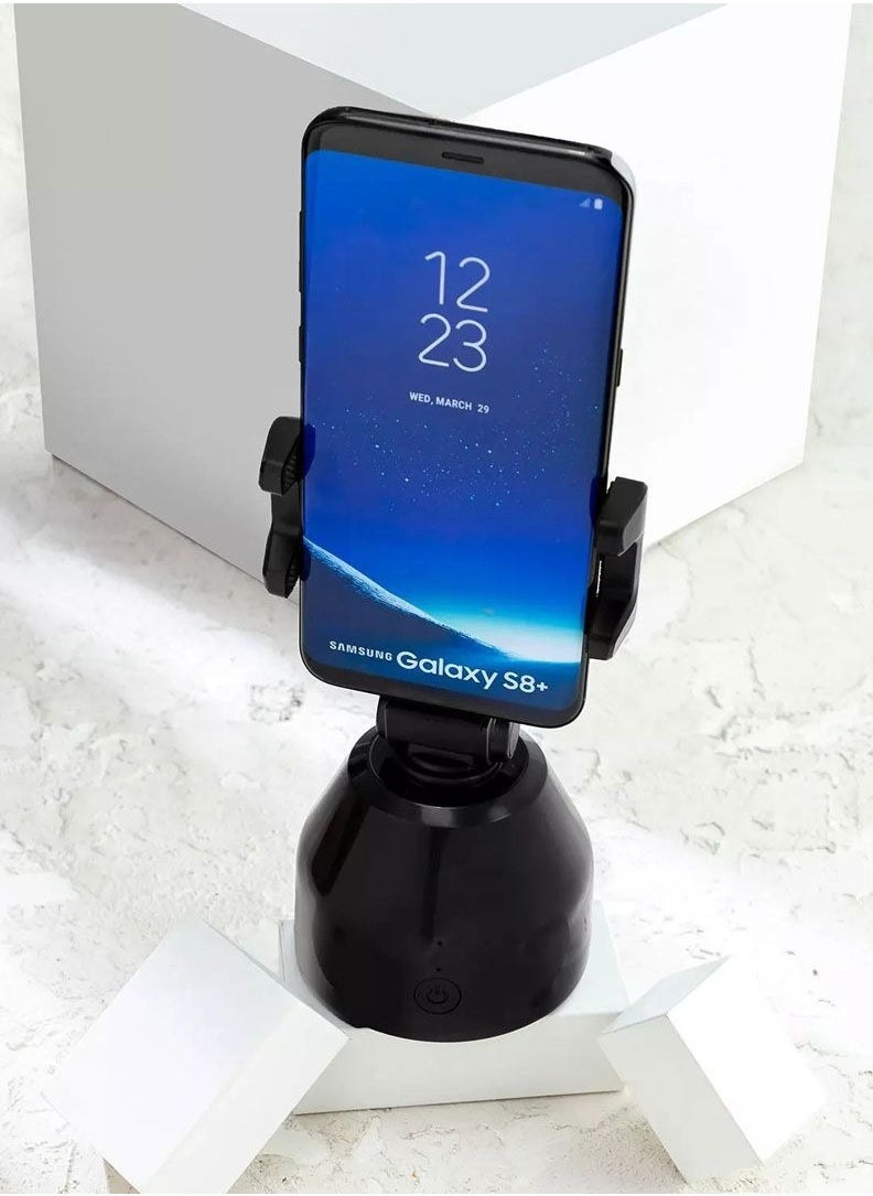 BORTONY Object Tracking Holder Camera Smart Phone Holder Smart Personal Robot Cameraman 360°Rotation Tracking Phone for all iPhones and Android Phones  - Image 4