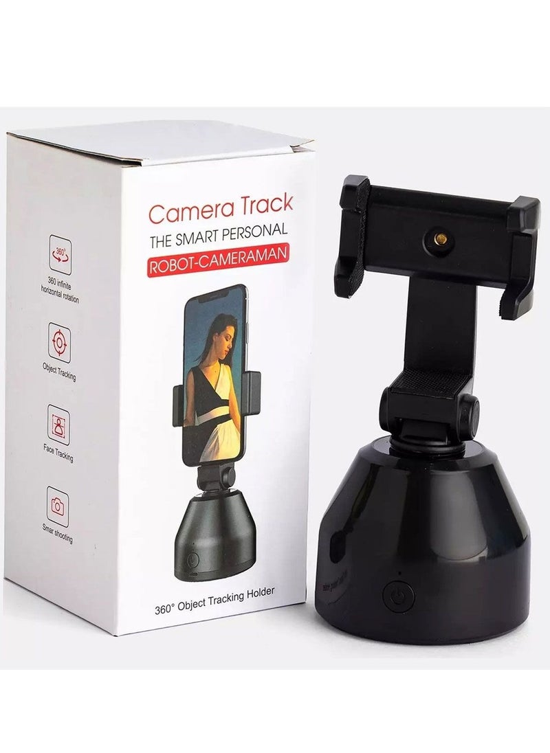 BORTONY Object Tracking Holder Camera Smart Phone Holder Smart Personal Robot Cameraman 360°Rotation Tracking Phone for all iPhones and Android Phones  - Image 1