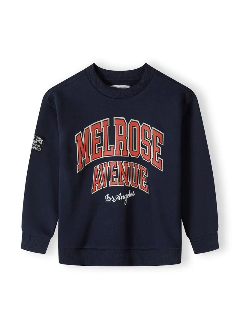 MINOTI Teen Boys Fleece Crew Neck Sweatshirt