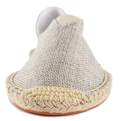 Alexis Leroy Men's Original Classic Canvas Braided Rope Flat Espadrilles Beige 7-7.5 US - Image 3