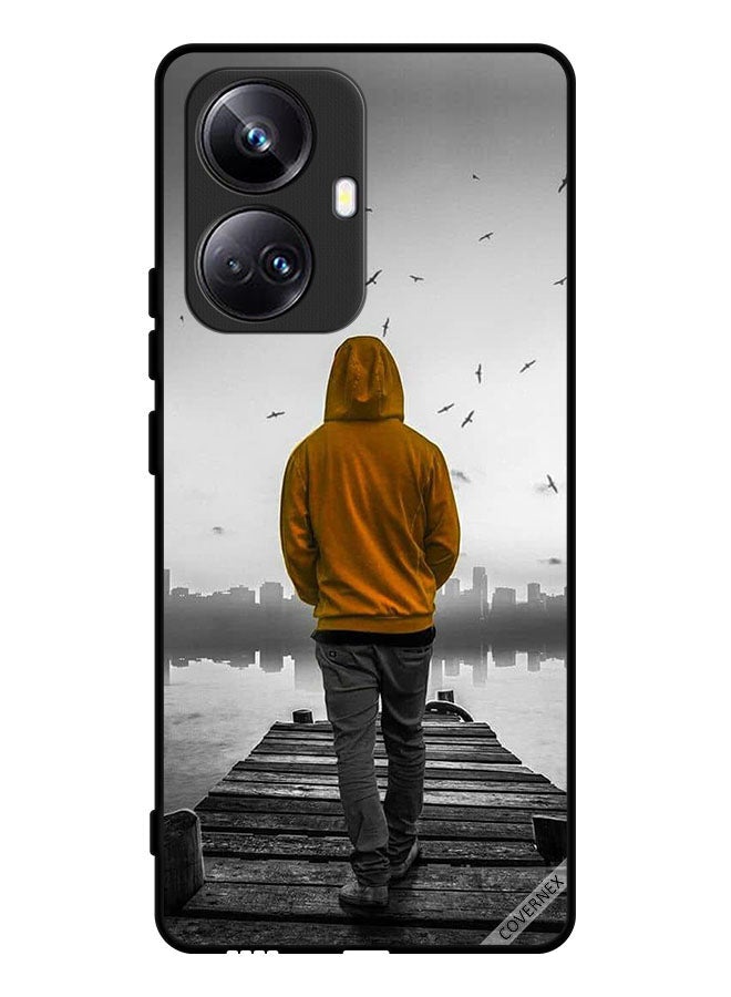 Covernex Protective Case Cover For Realme 10 Pro Plus Sad Boy Walking - Image 1