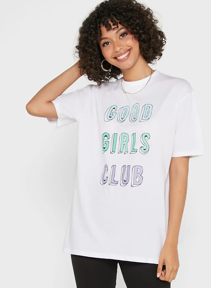 Ginger Oversized Graphic T-Shirt