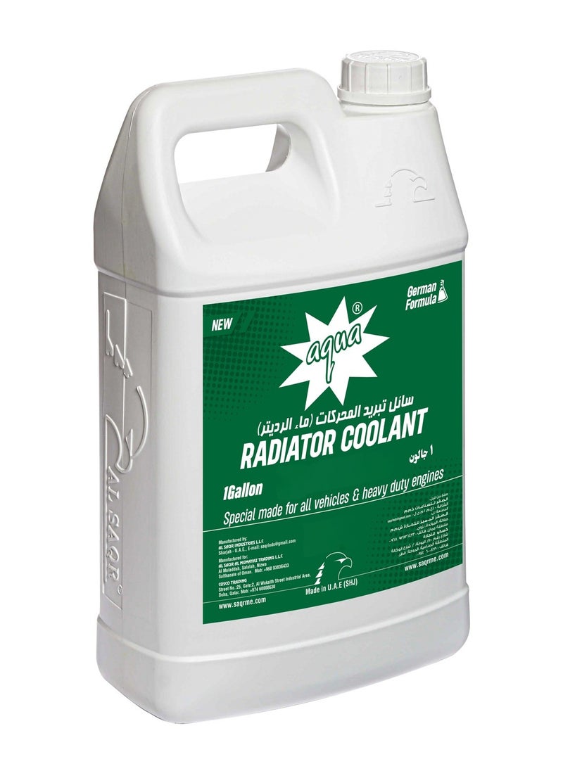 Aqua - Aqua Radiator Coolant Green German Formula 1 Gallon - Image 1