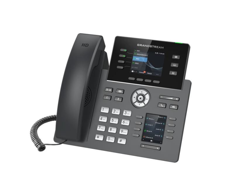 GRANDSTREAM GRP2614 4 Line IP Phone, 4 SIP Accounts, 320x240 Colour Screen, BLF Keys, HD Audio - Image 3