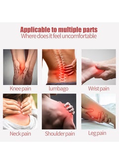 SOUTH MOON Ginger Knee Patch Pain Relief Warming Plaster Arthritis Pain Patches Heat Patches for Knee Pain Relief and Inflammation Long Lasting Relief of Joint Pains, 12 Pieces  - Image 5