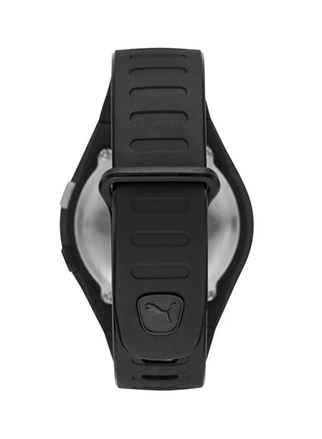 بوما Faster Silicone Strap Digital Wrist Watch for Men PU P5031-42mm-Black