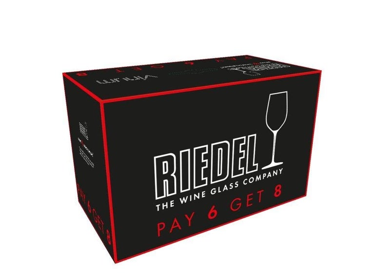 Riedel Vinum Bordeaux/Merlot/Cabernet Wine Glasses  Pay For 6 Get 8  21.52 Ounce - Image 4