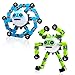 ASIOWELY 2 PCS Easter Basket Stuffers Transformable Fidget Spinners Toys for Kids and Adults Stress Relief Autism Sensory Toy for Boys Girls Teens Cool Fingertip Gyros Birthdays Gifts for Travel Toys - Image 2