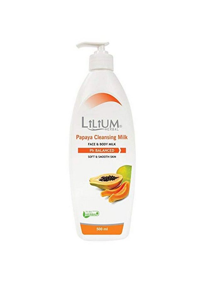 LILIUM Papaya Cleansing Milk 500Ml - Image 2