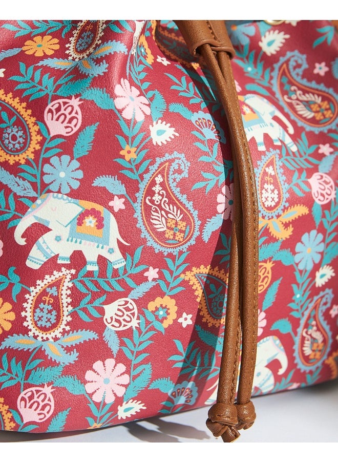 تشامباك Chumbak الهند Boho حقيبة دلو  - Image 5