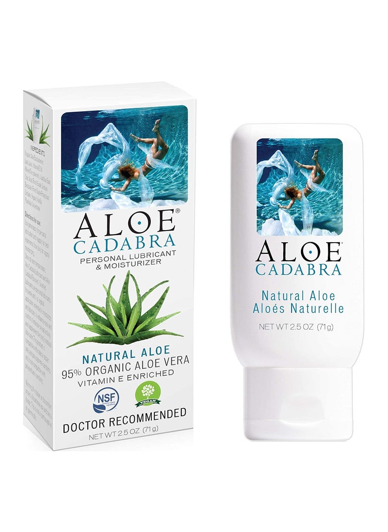 Aloe Cadabra Personal Lubricant And Moisturizer, Natural Aloe - 71g  - Image 2