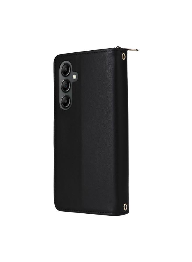 S-TOP Case For Samsung Galaxy A26 Nine-card Slots Zipper Wallet Bag Leather Phone Case - Image 3