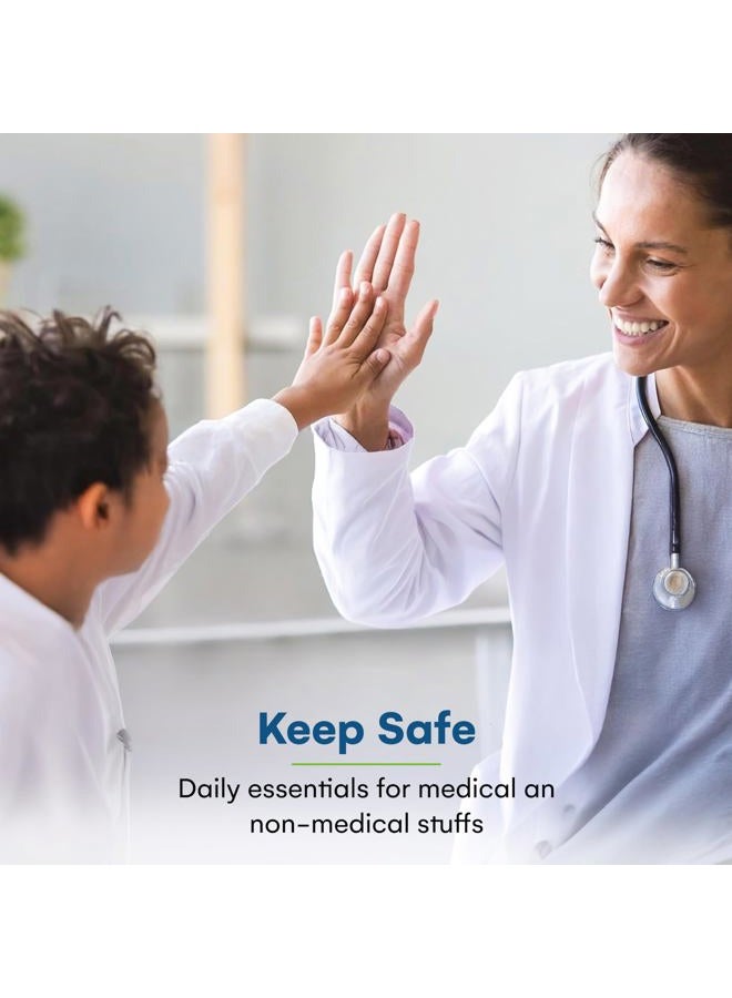 Care Touch Alcohol Wipes - Individually Wrapped Alcohol Prep Pads with 70% Isopropyl Alcohol, Great for Medical & First Aid Kits - Sterile, Antiseptic 2-Ply Rubbing Alcohol Pads - 100 Count - Image 5