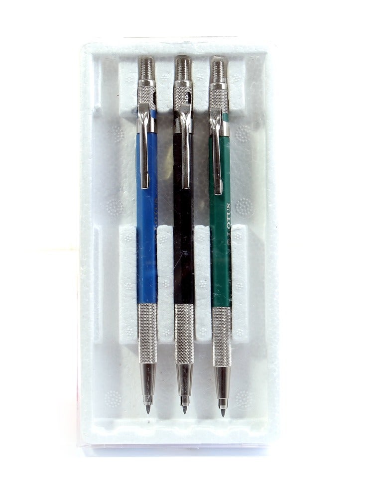 Lotus Set of three 2mm mechanical pencils  - Image 2