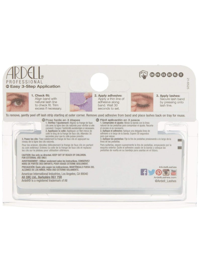 ARDELL Eyelashes Human HAIR Black # 150 - Image 3