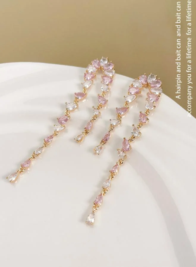 Take Two Embellished Dangle Earrings