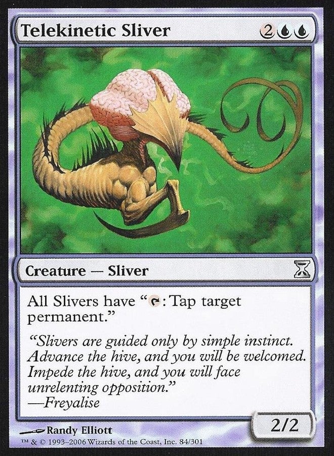 Magic The Gathering - Telekinetic Sliver - Time Spiral