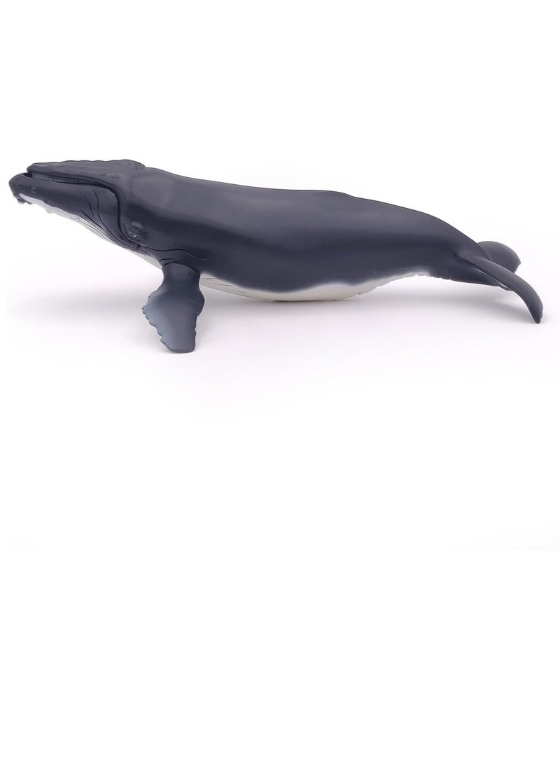 Papo Hand Painted Figurine Marine Life Humpback Whale Figure 56001 Collectible for Children Suitable for Boys and Girls from 3 Years Old - Image 2
