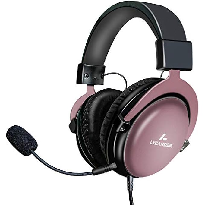 rayihni LYCANDER USB HEADSET WITH DETACHABLE MICROPHONE, HYBRID 3.5MM AUDIO JACK & USB INPUT, STURDY METAL BUILD, WIDE COMPATIBILITY - SUITABLE FOR CONFERENCE CALLS, MUSIC, MOVIES AND GAMING - Image 1