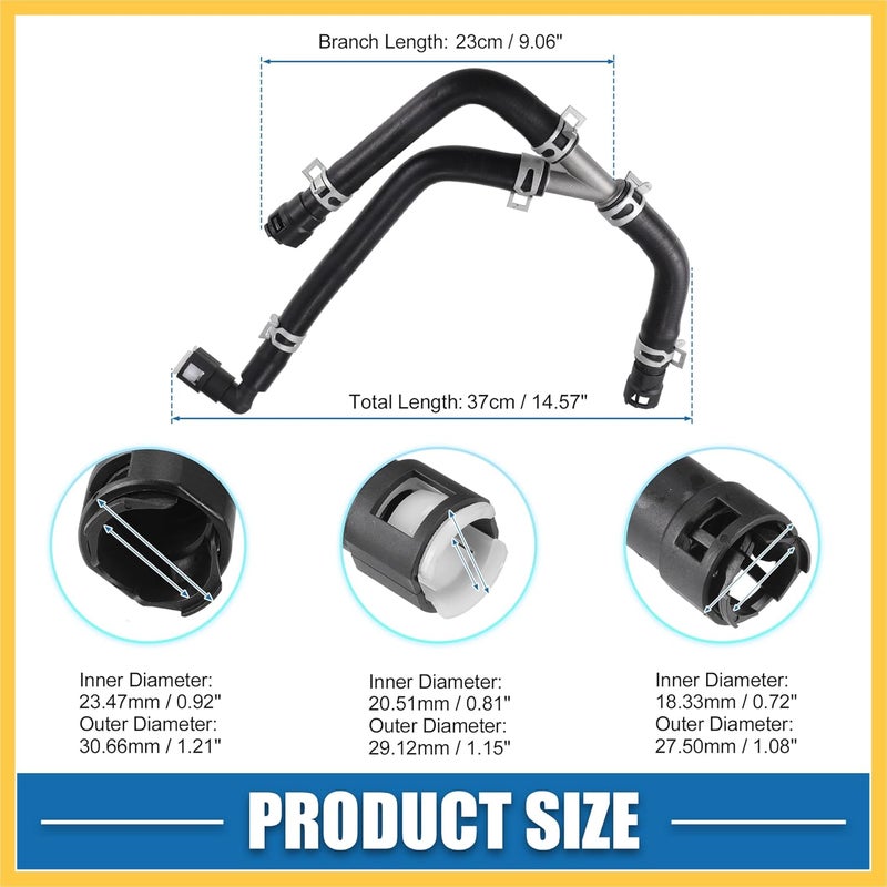 REPAIROCK Engine Heater Hose Assembly No.BL1Z18472B for Ford Expedition 2011-2014 - Image 4