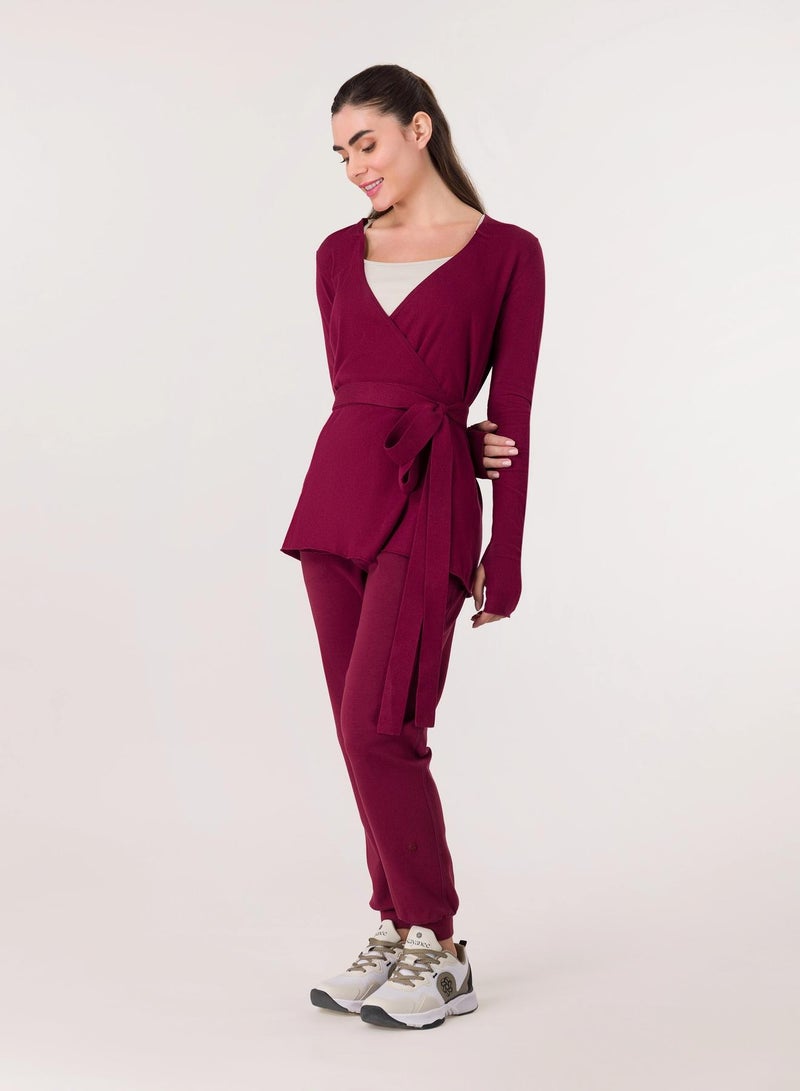 Kayanee Ballerina Wrap Sweater - Image 5
