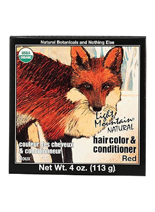 Light Mountain لون شعر أحمر، 4 أونصة - Image 1
