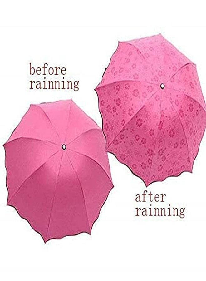 Zanzmer Magic Umbrella Changing Secret 3 Fold Umbrella for Girls, Women, Boys, Men & Children for UV, Sun & Rain (MultiColor) - Image 3