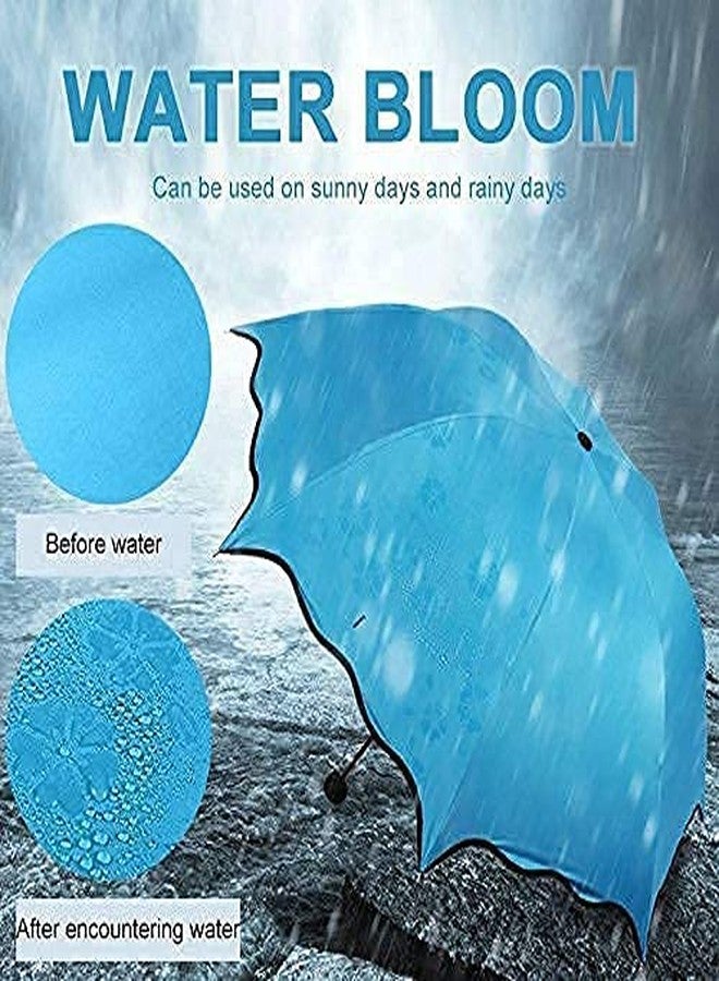 Zanzmer Magic Umbrella Changing Secret 3 Fold Umbrella for Girls, Women, Boys, Men & Children for UV, Sun & Rain (MultiColor) - Image 2