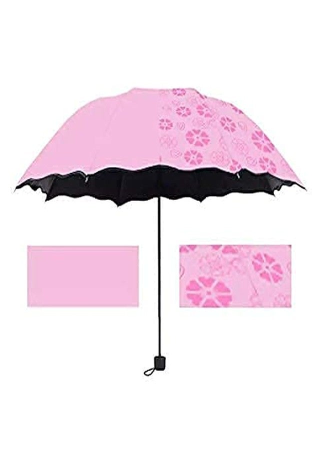 Zanzmer Magic Umbrella Changing Secret 3 Fold Umbrella for Girls, Women, Boys, Men & Children for UV, Sun & Rain (MultiColor) - Image 5
