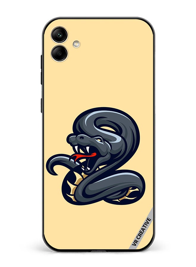VR CREATIVE Protective Case Cover For Samsung Galaxy A04 Snake Design Multicolour - Image 1