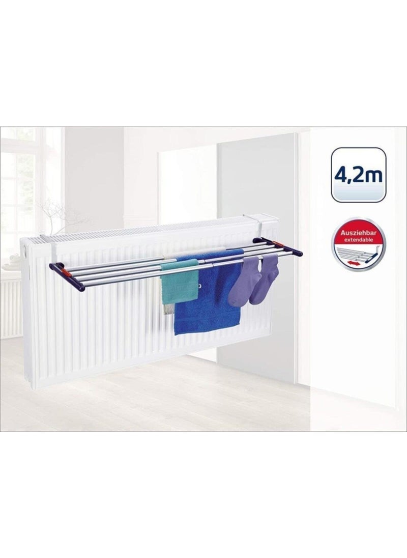 LEIFHEIT Aryıldız Quartett Aluminum Extendable Drying Hanger  - Image 3
