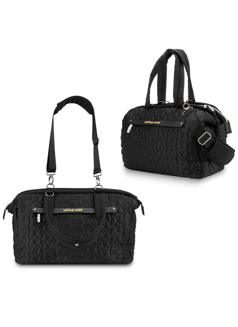 TEKNUM - Trip Stroller Diaper Bag Combo - Black - Image 1